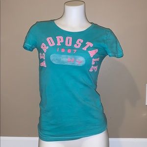 TRENDING: Teal Aéropostale T-Shirt